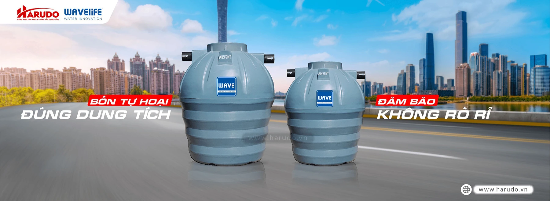 Bồn tự hoại Wavelife