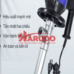 Máy bơm hóa chất từ thùng phuy Godo HD-E2-V