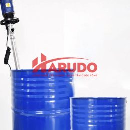 Máy bơm hóa chất từ thùng phuy Godo HD-E2-V