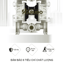 Máy bơm màng khí nén GODO BFQ-80 Teflon