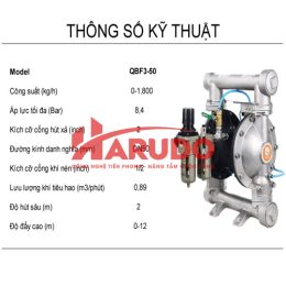 Máy hút bột QPF3-50/65 INOX