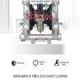 Máy hút bột QPF3-50/65 INOX