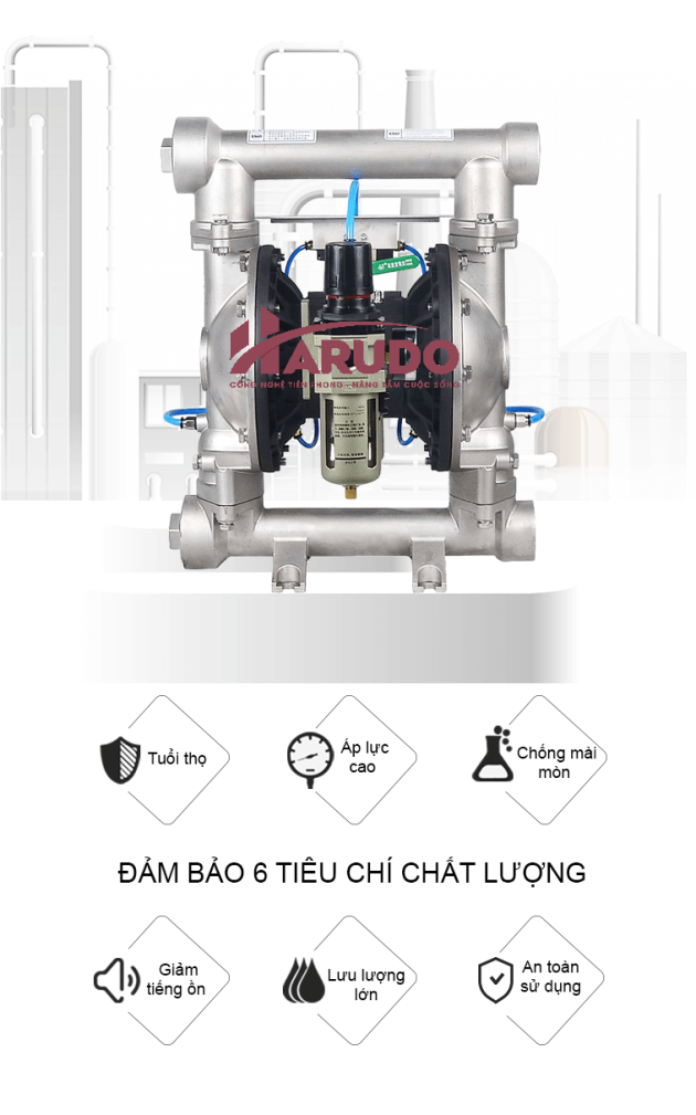 Máy hút bột QPF3-50/65 INOX