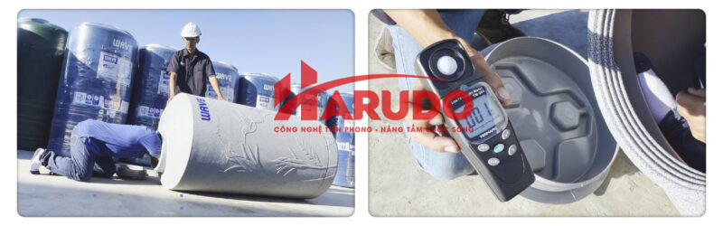 Kiểm tra độ bền của bồn kháng khuẩn Wavelife