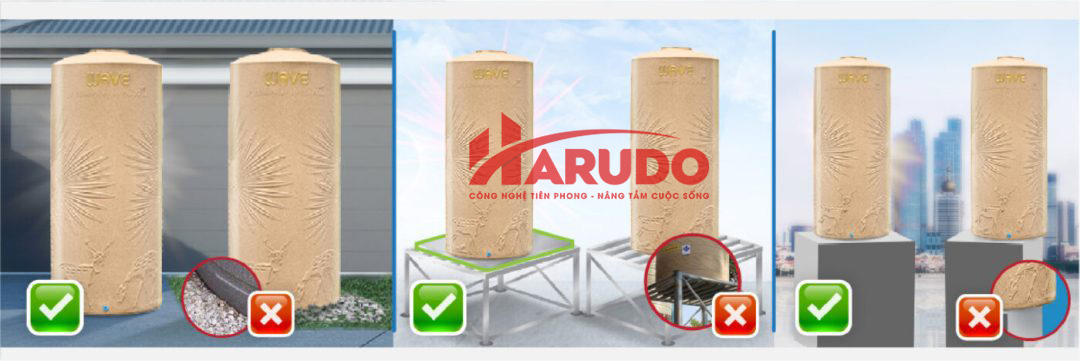 Lắp đặt bồn kháng khuẩn Wavelife đúng cách
