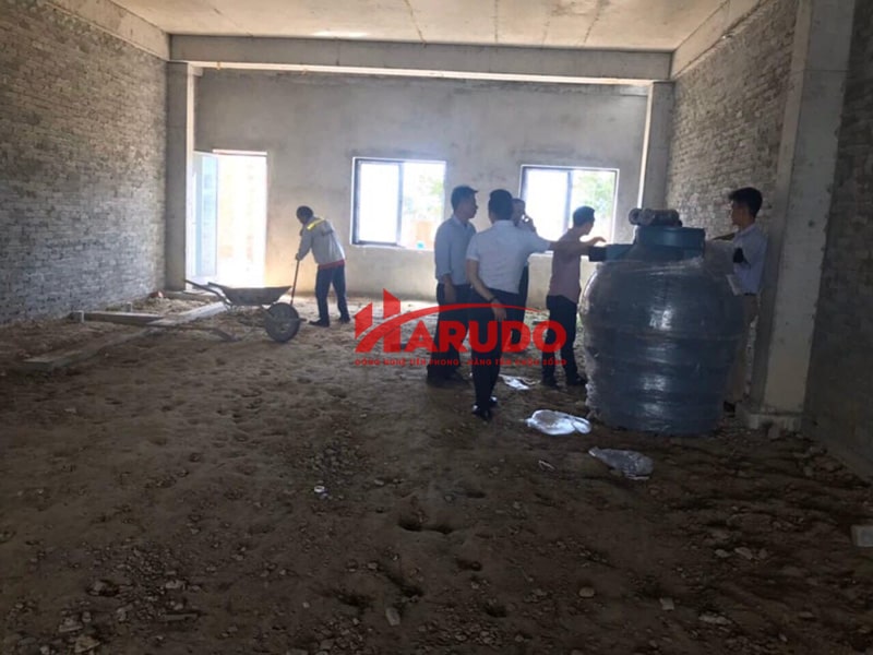 Lắp đặt bể nước ngầm WUT tại Hà Tĩnh