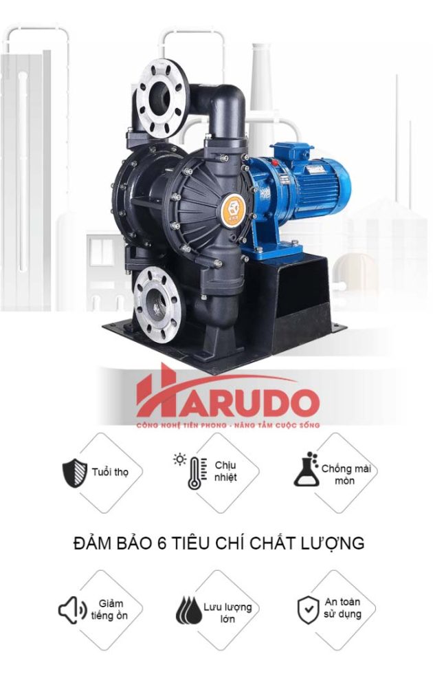 Ưu điểm của máy bơm màng điện Godo DBY3S