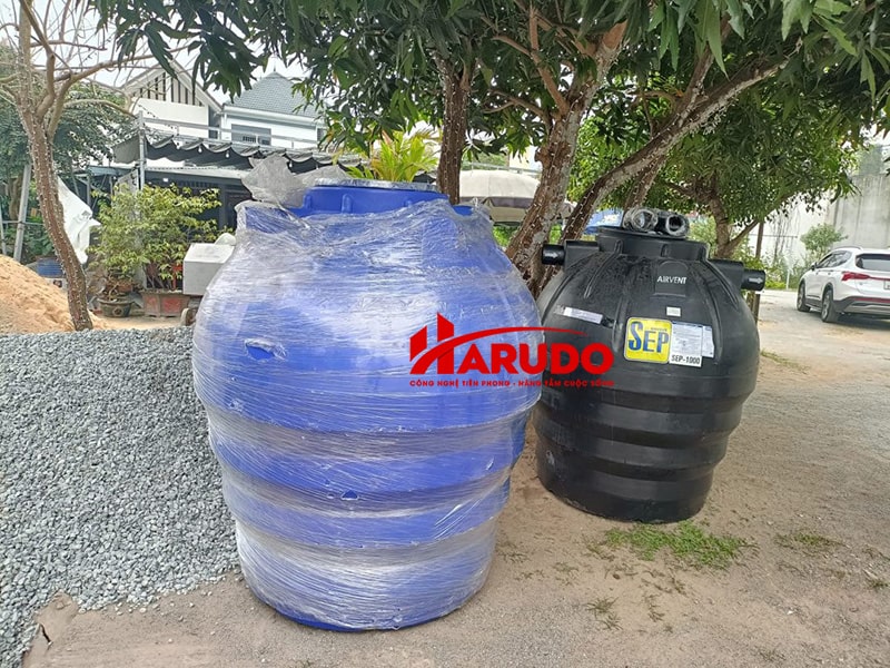 Lắp đặt bồn tự hoại SEP