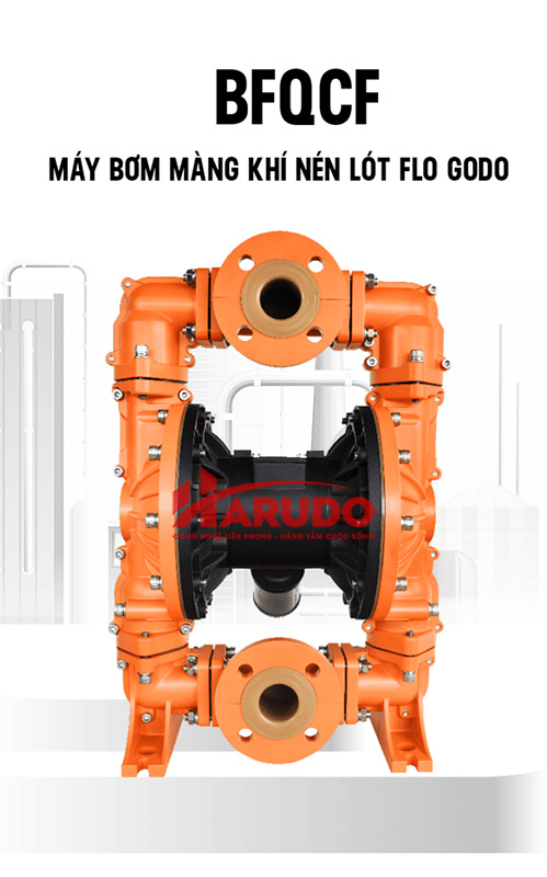 Máy bơm màng khí nén Lót Flo BFQCF-40