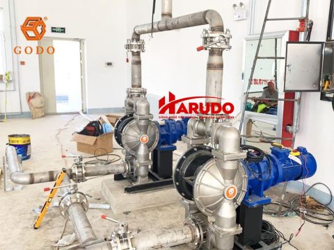 Máy bơm màng điện Inox