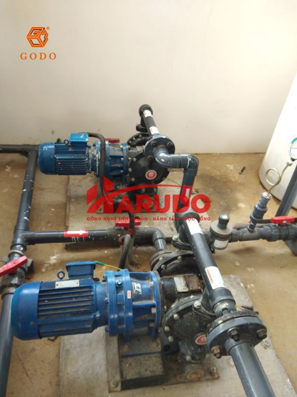 Máy bơm màng điện Inox