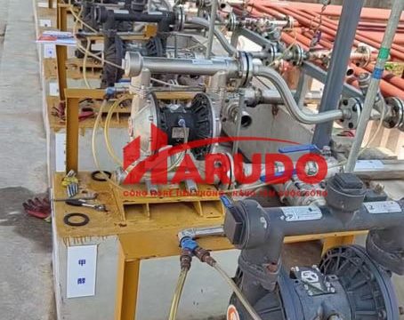 Máy bơm màng khí nén Godo Hợp kim nhôm