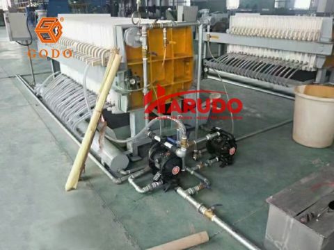 Máy bơm màng khí nén Godo hợp kim nhôm