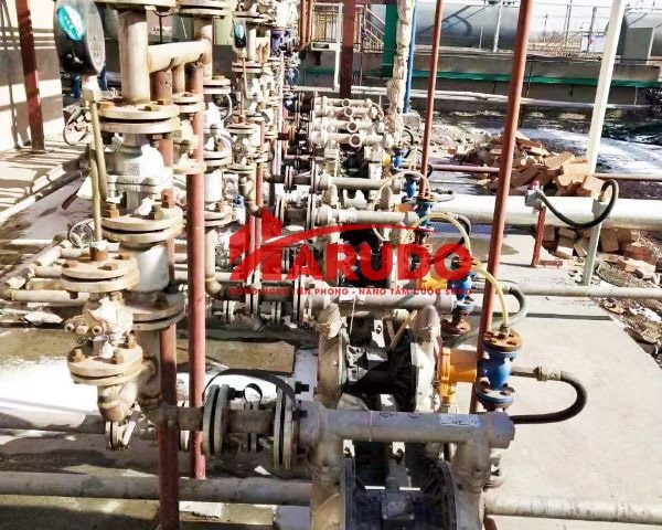 Máy bơm màng khí nén Godo Inox