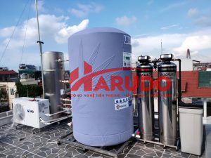 Bộ lọc nước gia đình kết hợp bồn kháng khuẩn Wavelife