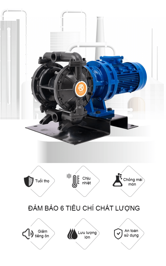 Ưu điểm của máy bơm Godo BFD- 50 Gang