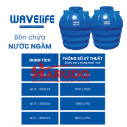 Bể nước ngầm Wavelife WUT