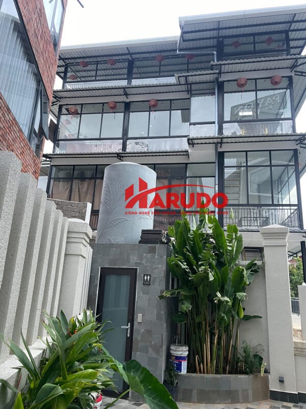 Bồn nước kháng khuẩn Wavelife tại Homestay Đà Lạt