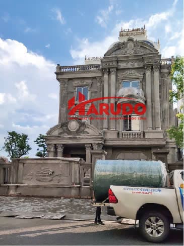 Bồn kháng khuẩn Wavelife tại biệt thự, villa miền Bắc Việt Nam