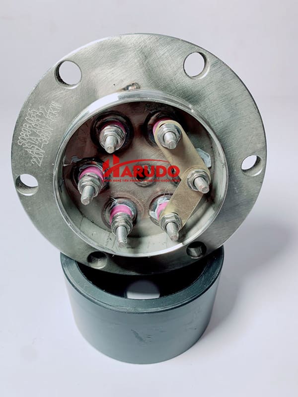 Thanh gia nhiệt điện trở mặt bích tròn 6KW