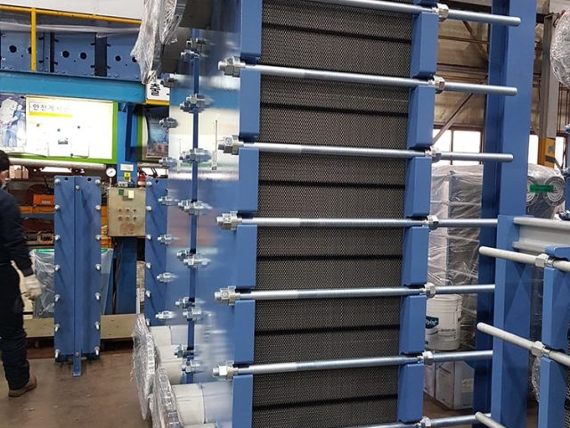 Bộ trao đổi nhiệt dạng tấm tại LG Innotek