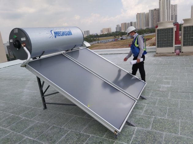 Máy nước nóng năng lượng mặt trời chịu áp lực