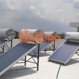 máy nước nóng năng lượng mặt trời loại tấm phẳng MGS-200-OT-FC