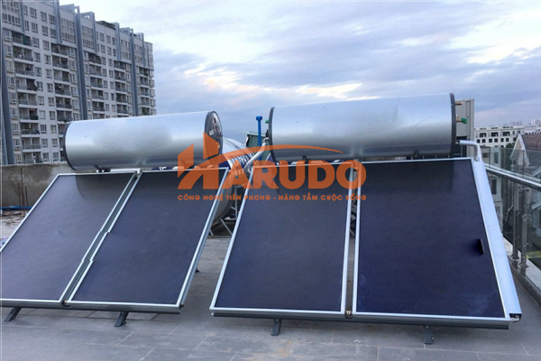 máy nước nóng năng lượng mặt trời loại tấm phẳng MGS-200-OT-FC