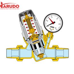 Cấu tạo của van giảm áp Caleffi