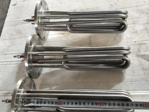 Điện trở gia nhiệt inox MB201 – Ø11 U300 220V/380V – 10kW-01