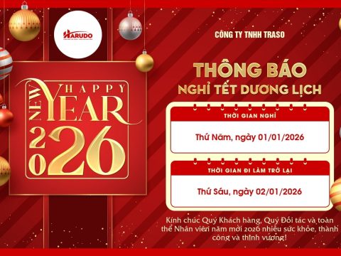 Lịch nghỉ Tết Dương lịch 2026- Harudo