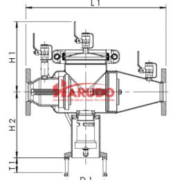 Van chống chảy ngược nối bích DN150 nối bích Kemper-02