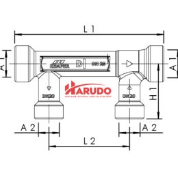 Cấu tạo van Venturi DN25 Kemper PN16