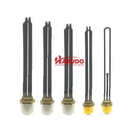 Điện trở Titanium chống ăn mòn 2KW – ren ngoài 49mm – 220V-01