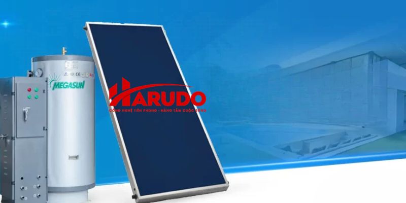 Hệ thống đối lưu cùng bộ điều khiển tự động của máy nước nóng dạng tấm phẳng MGS-200-CT-FC-S