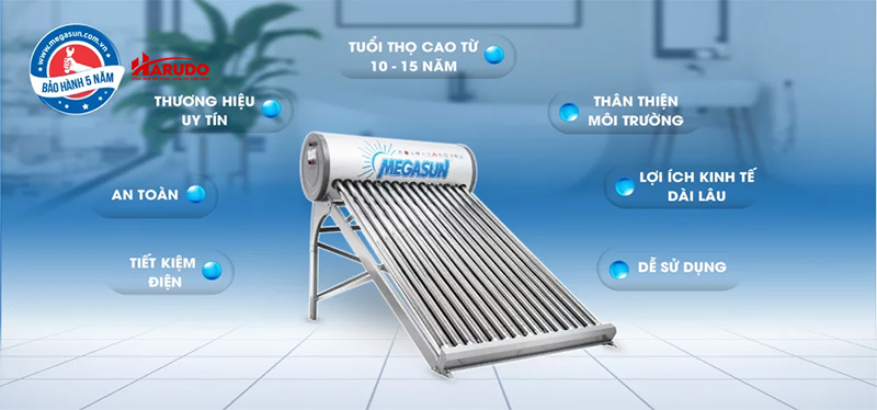 Máy nước nóng Megasun 1824KAS-SUPER 240 lít