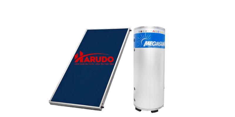 Tổng quan về tấm thu nhiệt Megasun MGS-300-CT-FC-S của máy nước nóng năng lượng mặt trời