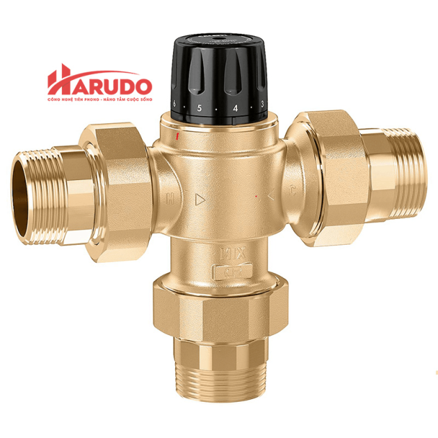 van-tron-nong-lanh-caleffi--dn20-pn14-01 Van trộn nóng lạnh Caleffi DN20 PN14-01