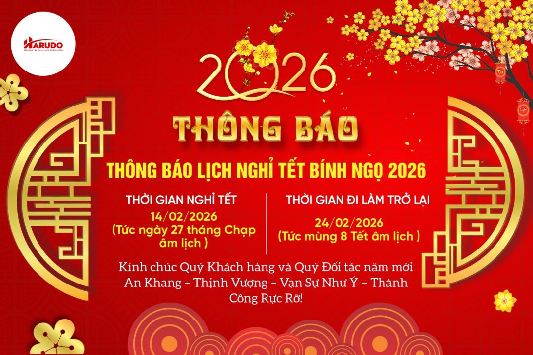 Thông báo lịch nghỉ Tết Nguyên Đán Bính Ngọ 2026