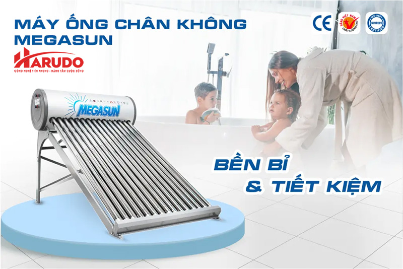 Máy nước nóng năng lượng mặt trời Megasun 1824KAE 240 lít là giải pháp cung cấp nước nóng hiệu quả, tiết kiệm điện và thân thiện với môi trường