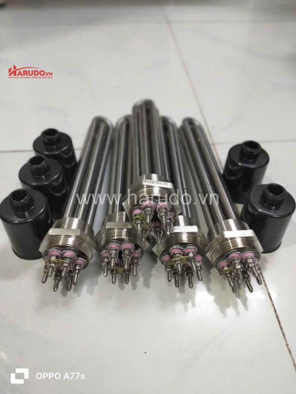 Điện trở đun nước 220V-3KW-Inox 304 với khả năng ứng dụng linh hoạt