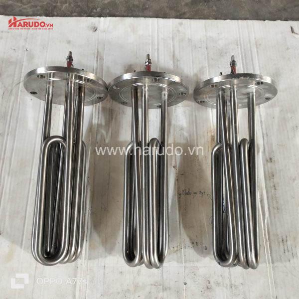 Điện trở nồi hơi 12KW 220V mặt bích 114 ó khả năng chống ăn mòn, chịu nhiệt cao
