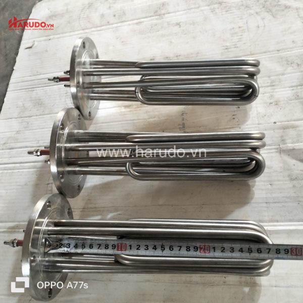 Điện trở nồi hơi 12KW 220V mặt bích 114 có Độ bền vượt trội