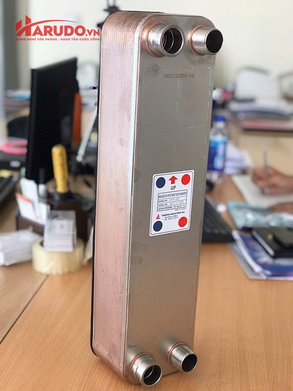 Trao đổi nhiệt tấm hàn K070 Taibong với với thiết kế nhỏ gọn, hiệu suất truyền nhiệt cao