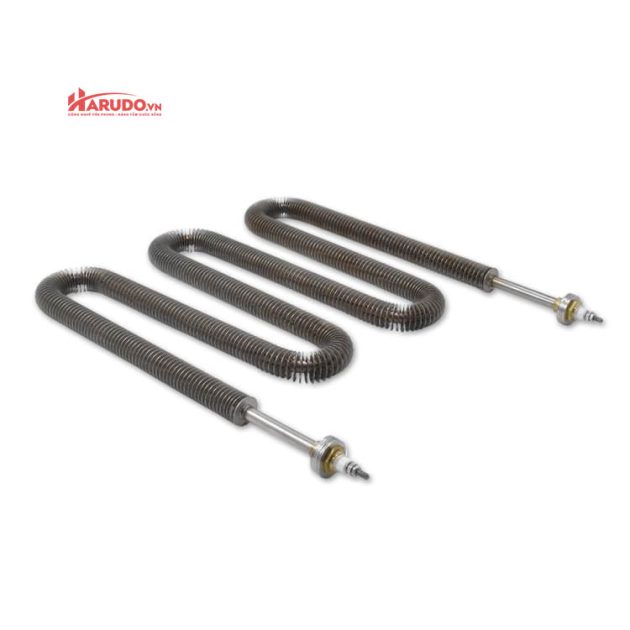 Điện trở sấy không khí 3kw inox 304 làm nóng nhanh, chịu nhiệt tốt, chống ăn mòn