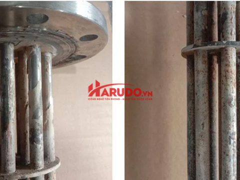 Vệ sinh điện trở gia nhiệt định kỳ