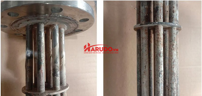 Vệ sinh điện trở gia nhiệt định kỳ