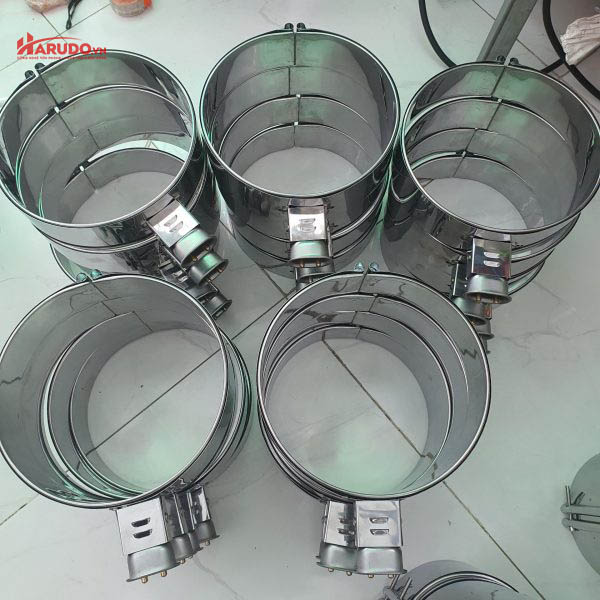 Điện trở vòng inox phi 200x60 2kw có độ bền cao