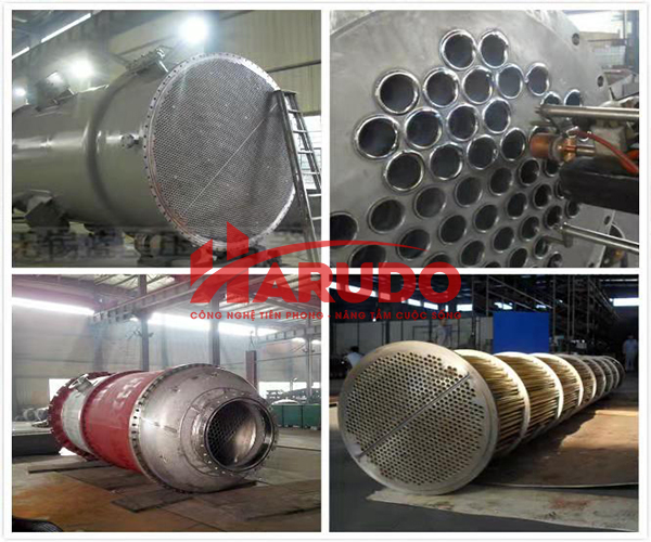 Thiết bị trao đổi nhiệt dạng ống chùm Taibong