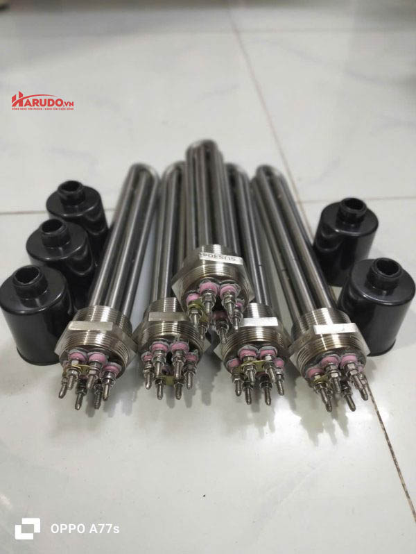 Ứng dụng điện trở đun nước trong bồn gia nhiệt công nghiệp